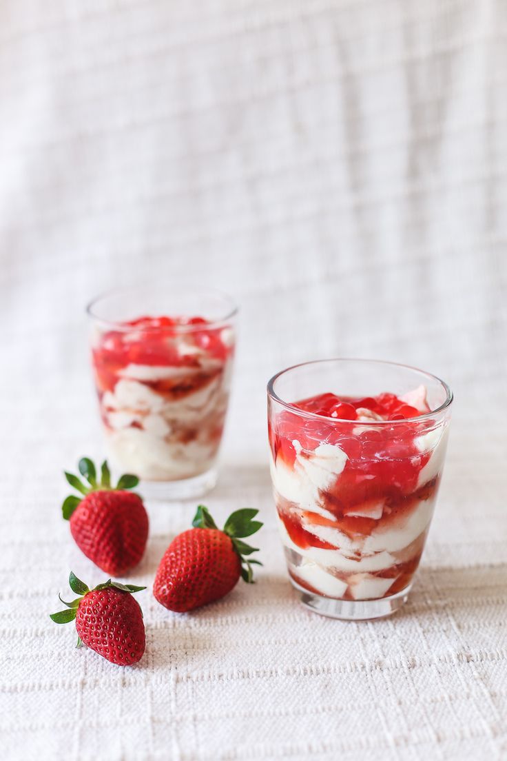 Strawberry Taho